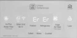 LG Refrigerator IS error code