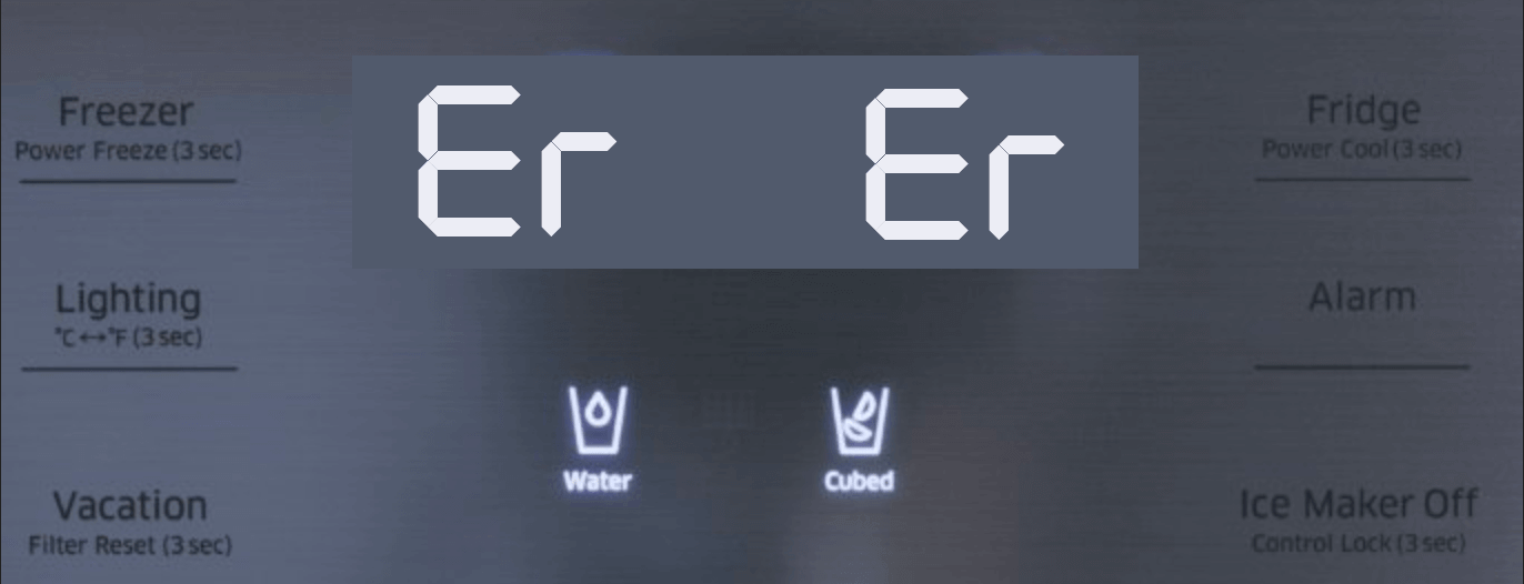 samsung-refrigerator-1e-or-1c-error-code